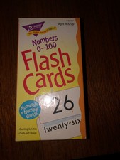 Numbers flash cards set 0-100
