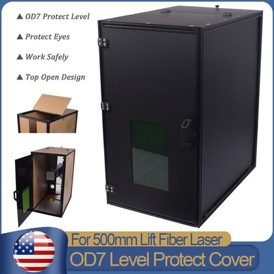 Laser Protective Cover For Fiber Laser Marking Machine Safety Enclosure OD7Level