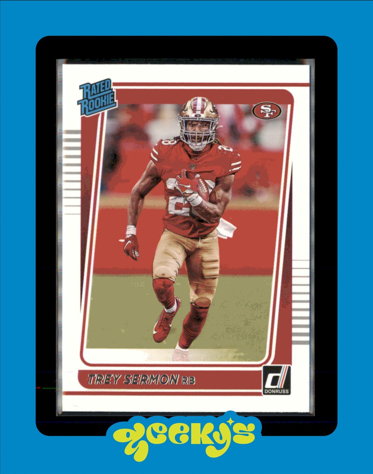 2021 Panini Donruss - Rated Rookie Trey Sermon #279 (RC)
