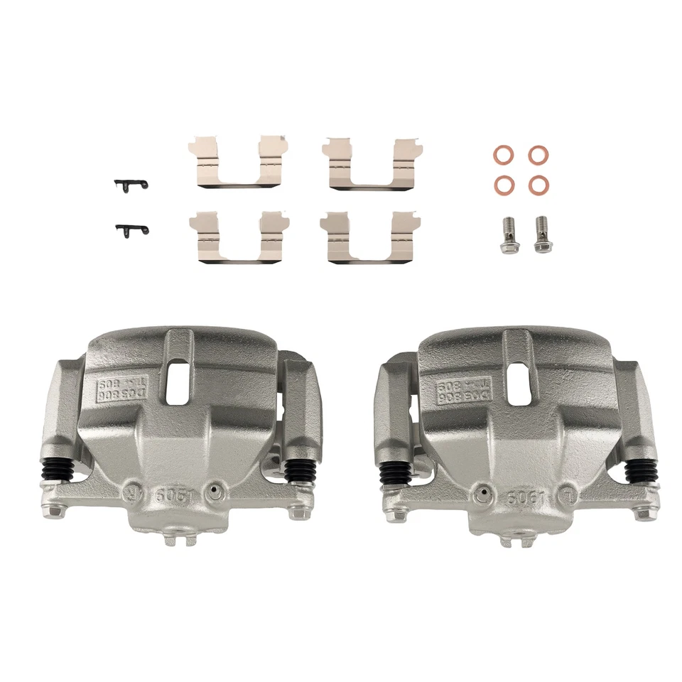Front Brake Caliper Assembly Pair for Suzuki Kizashi 2010-2013 19-B3428 19-B3429 - Imagen 3 de 4