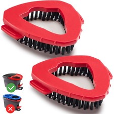 2 Pack Spin Mop Replace Head Base Scrub Brush Compatible with O Cedar EasyWring