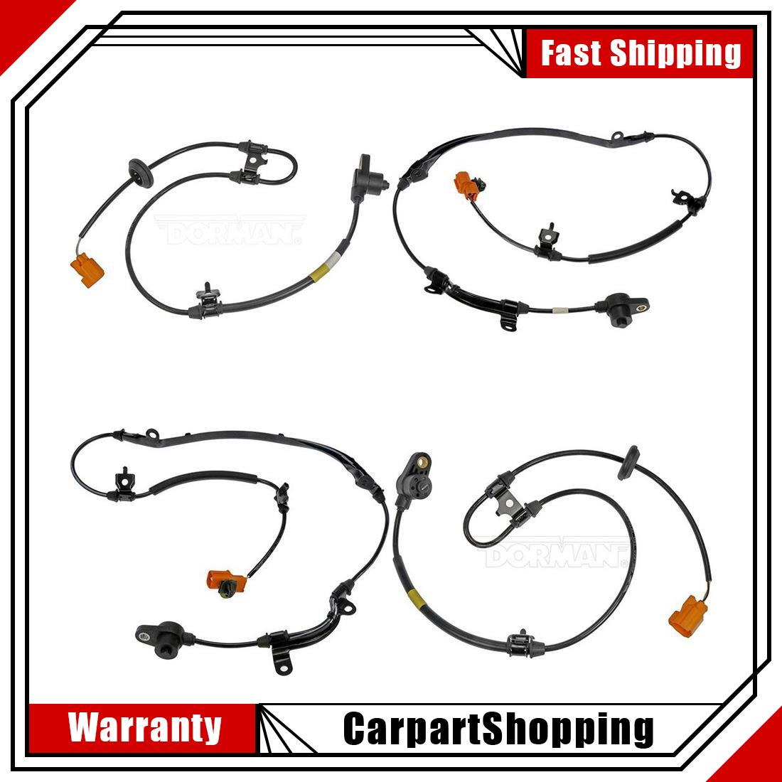 Rear Front ABS Wheel Speed Sensors 4 X Dorman For 2003-2005 Honda Pilot