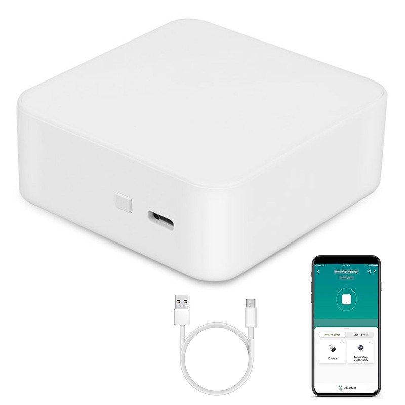 ZigBee & Bluetooth Mesh Gateway Hub: Multi-Protocol Smart Hub Gateway, Tuya Z...