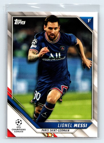 2021-22 Topps UEFA Champions League #10 Lionel Messi