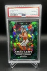 2024 Panini Prizm - Emergent Green Ice Prizm #3 Bo Nix PSA 10