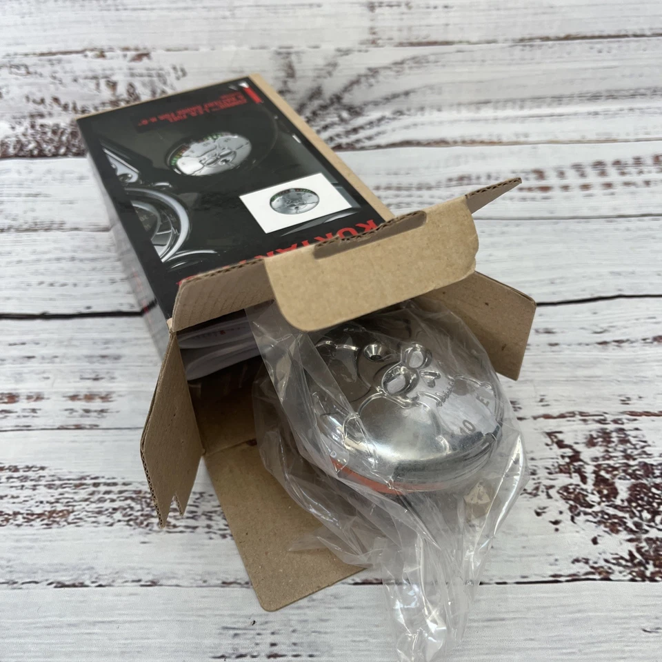 Kuryakyn Zombie Chrome LED Gas Battery Gauge H-D Dyna Road King Ect #7357 Custom - Изображение 4 из 4