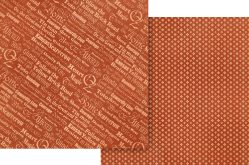 GRAPHIC 45 "WONDER OF OZ" 12X12 PAPER SET-12 SHEETS   SCRAPJACK'S PLACE - Picture 5 of 13