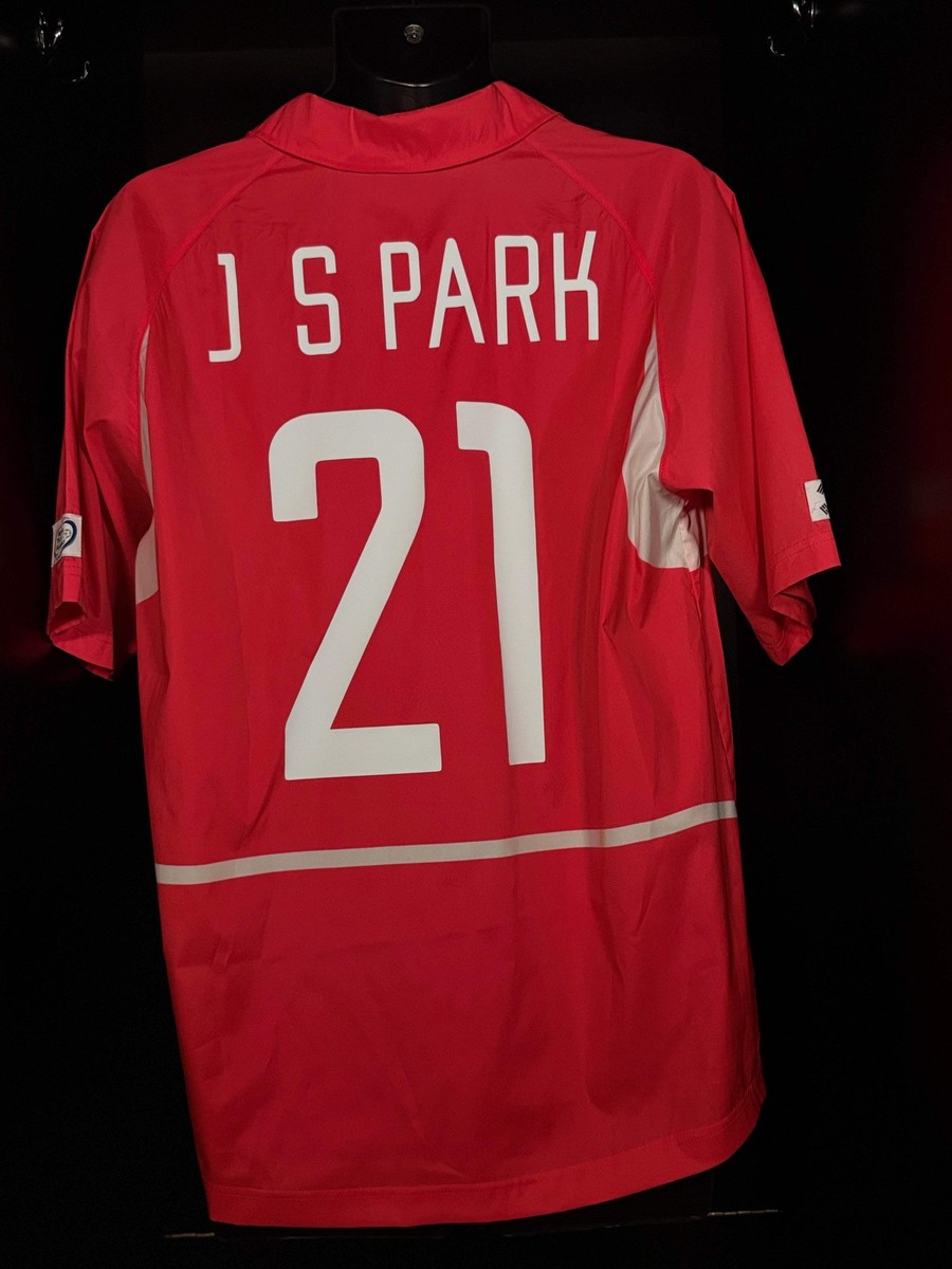2002-2003 South Korea J S Park HOME Kit Soccer Jersey Shirt Nike