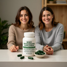 Advanced Deodorizing Formula Chlorophyll Detox for Skin Breath 60 Caps