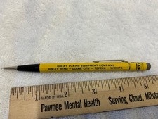 Vintage John Deere Great Plains Equip. Co. Great Bend, Ks. Mechanical Pencil