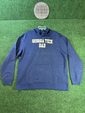 Fanatics Georgia Tech Yellow Dad Hoodie Men s Size XL NWOT