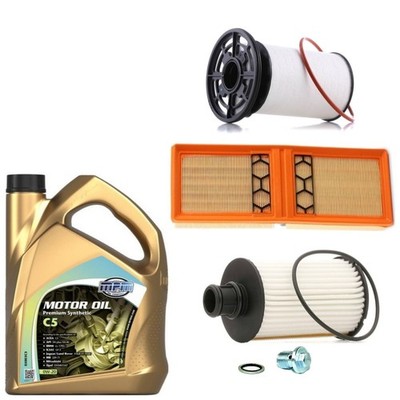 5L 0W20 MPM OIL & FILTERS SERVICE KIT FOR ALFA ROMEO GIULIA 2.2 JTDM 2015+