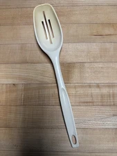Foley White Nylon Plastic Slotted Spoon 11"