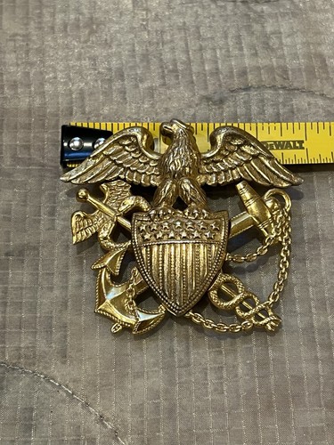 Vintage Original USPHS US Public Health Service Schirmmützenabzeichen WW2 / 1950er - Bild 7 von 8