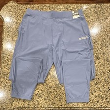 Hurley Bootcamp Block Logo Jogger Pants Diffused Blue XL Men's Moisture Wicking