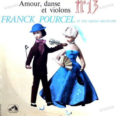 Franck Pourcel Et Son Grand Orchestre - Amour, Danse Et Violons (N°36) LP .*