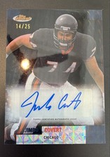 2024 Topps Finest - Flashback Autographs Jimbo Covert #FBA-JCO Black...