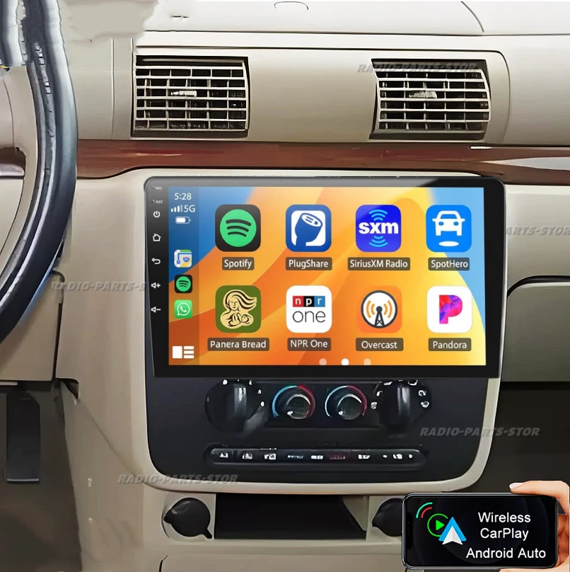 For Ford Freestar 2004-2007 10.1" Android13 Carplay Car Stereo Radio GPS 4+64GB Foto 3 de 4