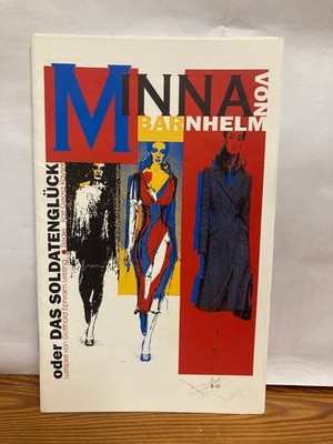 Südthüringisches Staatstheater Programmheft Minna von Barnhelm