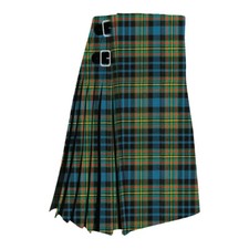 Clan MacLellan Ancient Tartan Kilt Scottish Highland Men's Tartan Handmade KilT