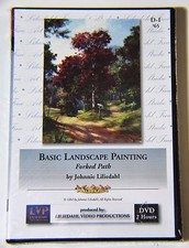 Johnnie Liliedahl: Basic Landscape Painting "Forked Path" - Art Instruction DVD