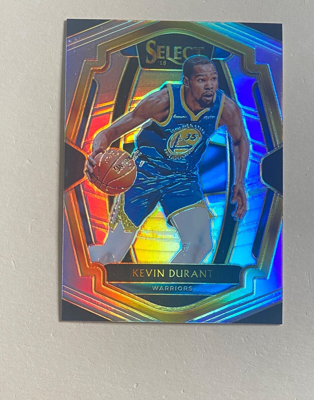 2018 Select Silver Prizm #138 Kevin Durant #P9465