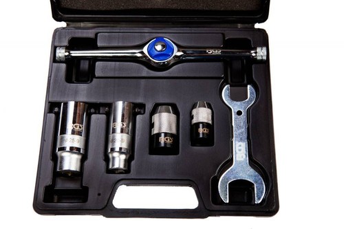 BGS Germany 6-pcs Ratchet Ratcheting Tap and Die Holder Metric M2-M8 M6-M12 Set - Bild 4 von 11