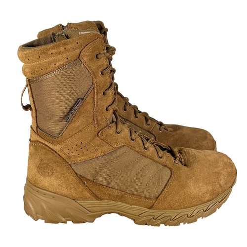 Leather Army Combat Tactical Boots MENS Lace Up Comp Toe  display picture 3