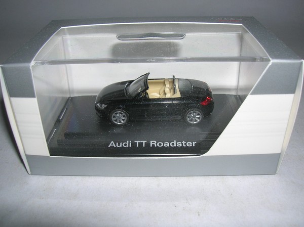 Herpa Audi Tt Roadster Phantomschwarz Schwarz Black, 1:87 Art. 5010500532-image
