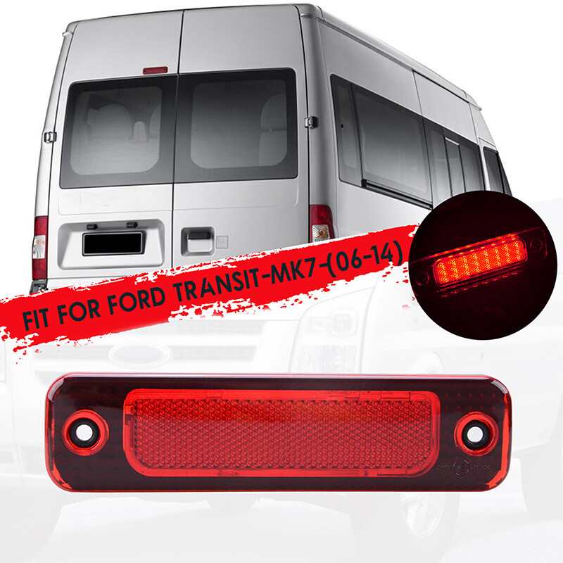 Third Brake Light Lamp Rear Tail Lamp Red LED FOR Ford Transit MK7