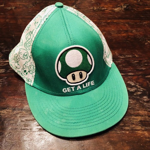 Green Super Mario Mushroom Hat Cap 