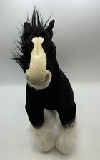 Disney Store Pixar Brave "Angus" Merida's Black Horse Stuffed Toy Plush 13  
