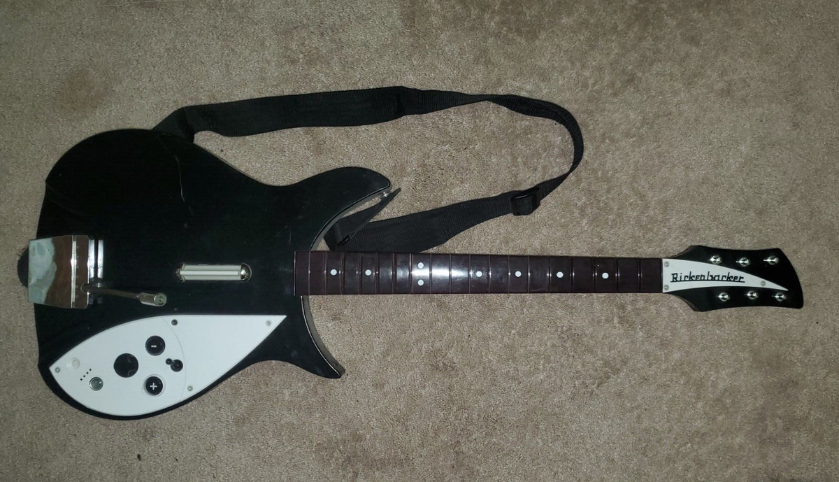 Beatles Rock Band Rickenbacker Wireless Guitar Controller Wii