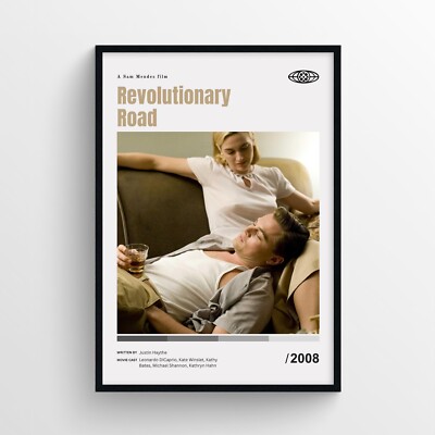 Revolutionary Road Movie Poster Print, Wall Art - Unframed