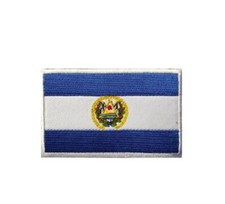 Parche Bandera El Salvador Bordado Coser Calcomanía Centroamérica ¡Envío Gratis!
