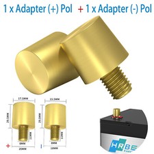 2X LifePo4 Batterie Batterie Pol Adapter M8 Standardpol Schraubpol Batteriepol