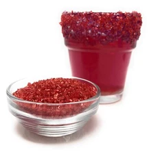 Snowy River Red Cocktail Sugar - Kosher Certified Naturally Colored Red Cocktail