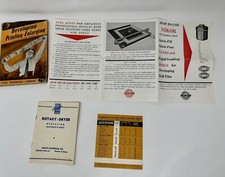 Lot Sale Of Vintage Photography And Printing Manuals: Premier, Nikon, Acufine