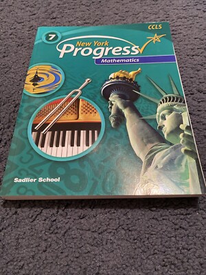 COMMON CORE PROGRESS MATHEMATICS GRADE 7 By William Sadlier, New, Paperback