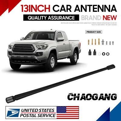 13'' Black Rubber Antenna  Radio AM/FM For Toyota Tacoma 1995-2016