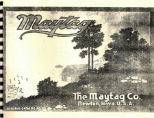 Maytag Gas Engine History Book Washer 92 72 82 Upright Fruit jar Ruth Shredder