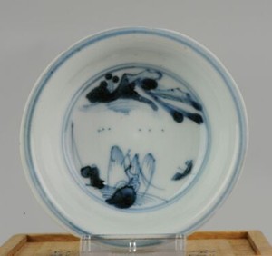 Antique Chinese 17c Kosometsuke Tianqi/Chongzh