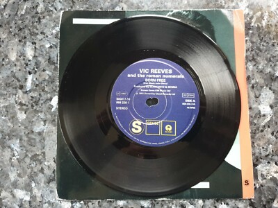 Vic Reeves And The Roman Numerals - Born Free (Sense / Island - SIGH 7-10)