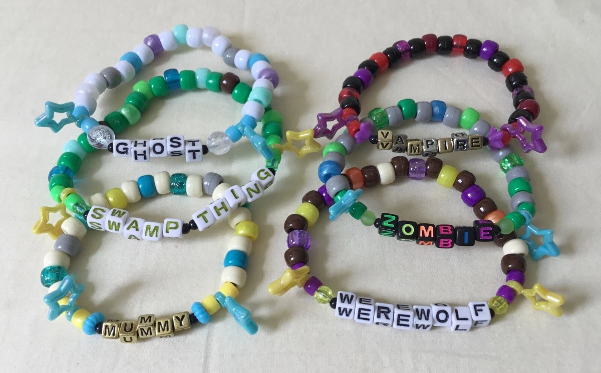 Kandi bracelet shop words