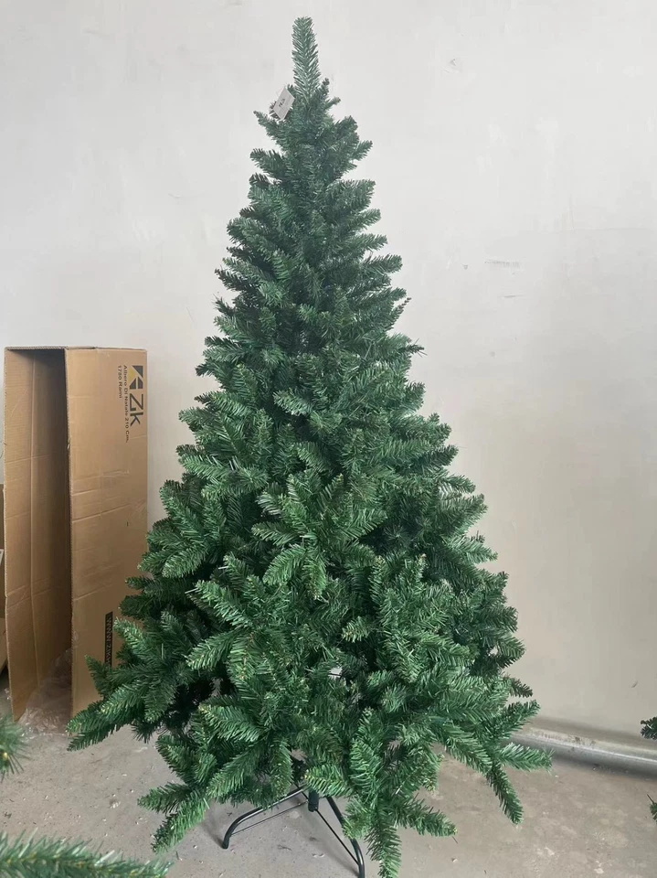ALBERO DI NATALE 210 CM REALISTICO 1773 RAMI SUPER FOLTO PINO VERDE NATURALE - Immagine 3 di 4