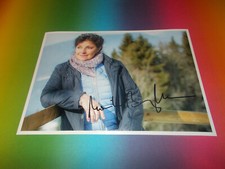 Monika Baumgartner Der Bergdoktor signed autograph on 20x28 photo in p.