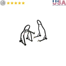 Sport Bike Lift Stand Front Rear Spool Triple Tree Motorcycle Maintenance Repair