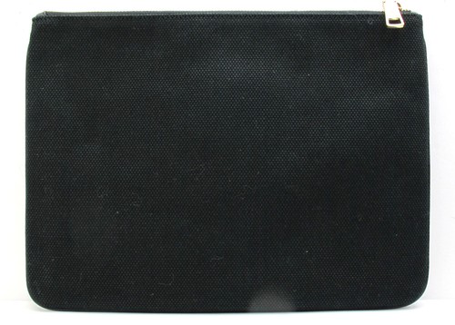 NUEVO CON ETIQUETAS COACH x DISNEY 3 Villanos Lona Grande Bolsa Multifunción Manga Negro C830 - Imagen 2 de 4