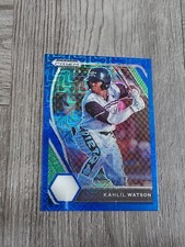 KAHLIL WATSON 2021 PRIZM DRAFT BASEBALL BLUE MOJO ROOKIE CARD PDP-16.MARLINS.
