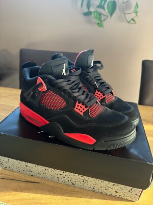 EU Größe 45 - Jordan 4 Retro Mid Red Thunder
